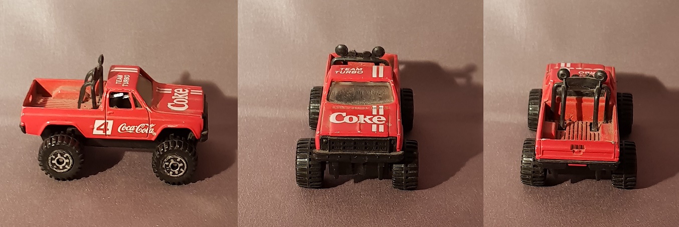 Coca Cola Chevrolet Pick Hartoy 1988
